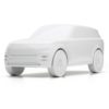 Sculpture Range Rover Sport blanche Land Rover